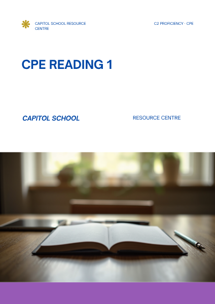 CPE Reading 1
