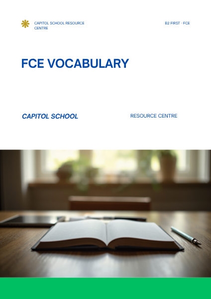 FCE Vocabulary